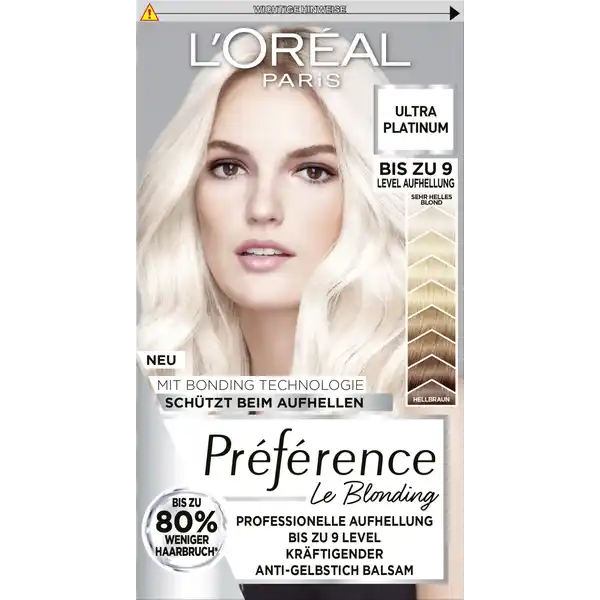 Professionelle Aufhellung Le Blonding 9L Ultra Platinum