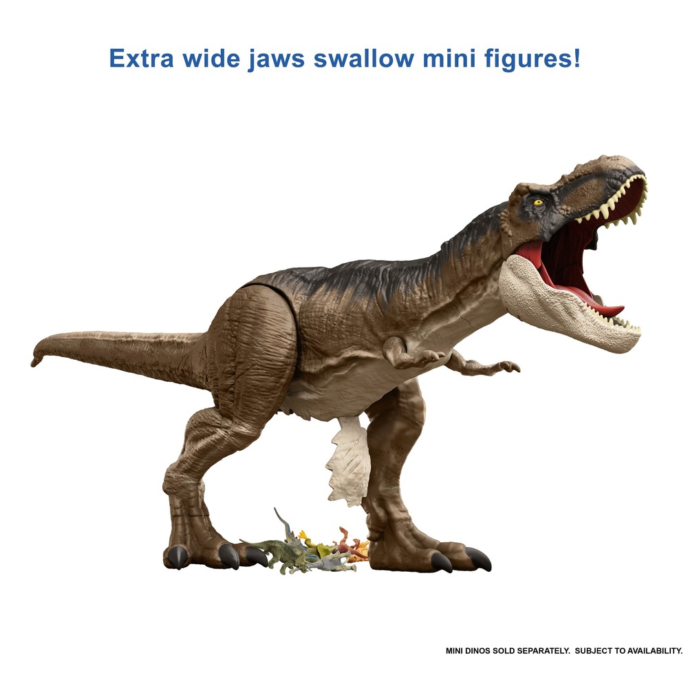 Jurassic World Dominion: Superkolossale Tyrannosaurus Rex Dinosaurierfigur