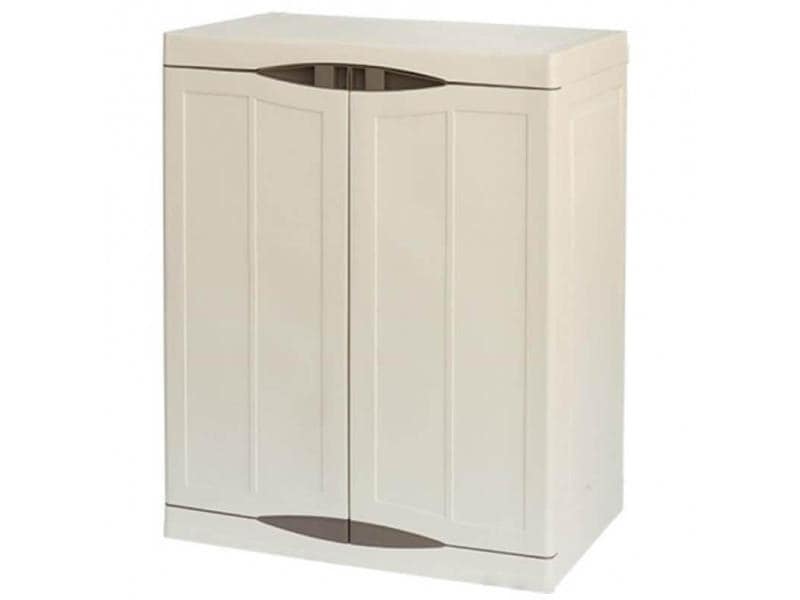 Art Plast Gartenschrank Beige Kunststoffschrank für den Garten, beige