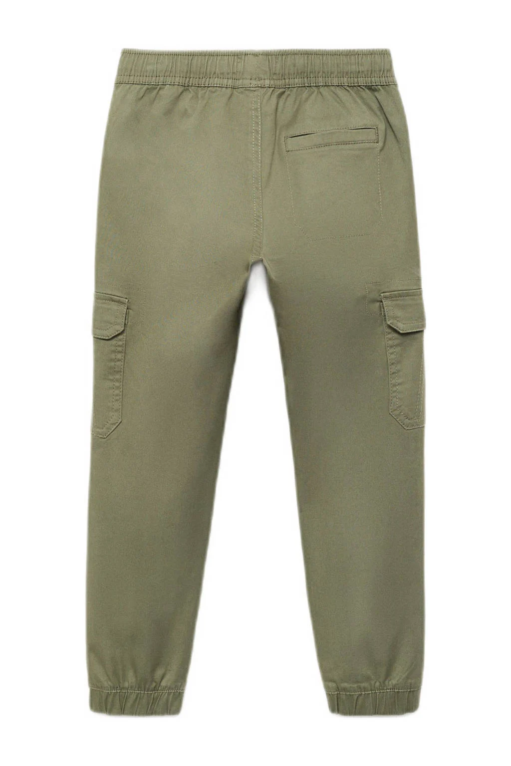 Mango Kids tapered cargo broek kaki