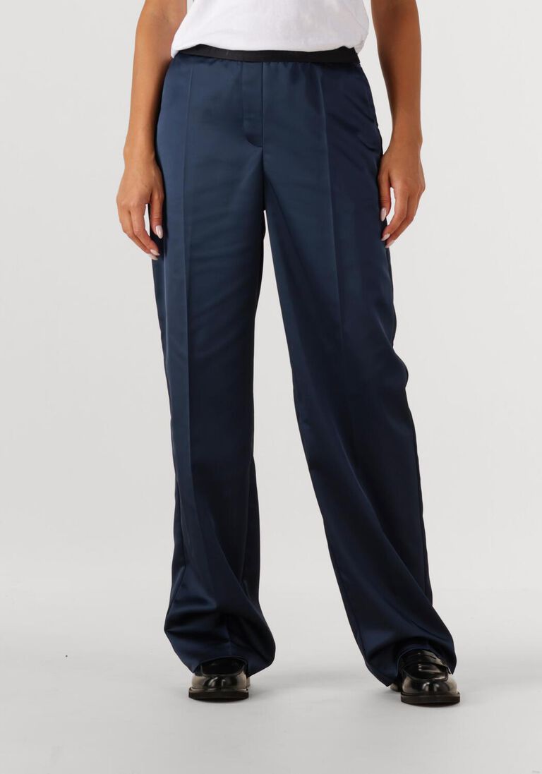 donkerblauwe japan tky wijde broek kawase