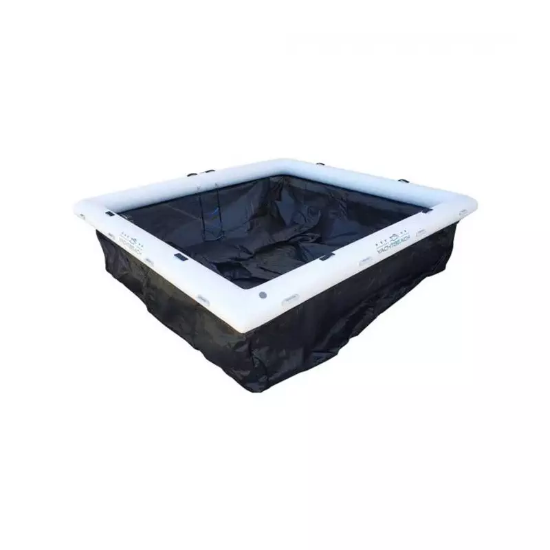 Piscine yacht YACHTBEAH Classic Pool 4x4m w. 30cm Tube