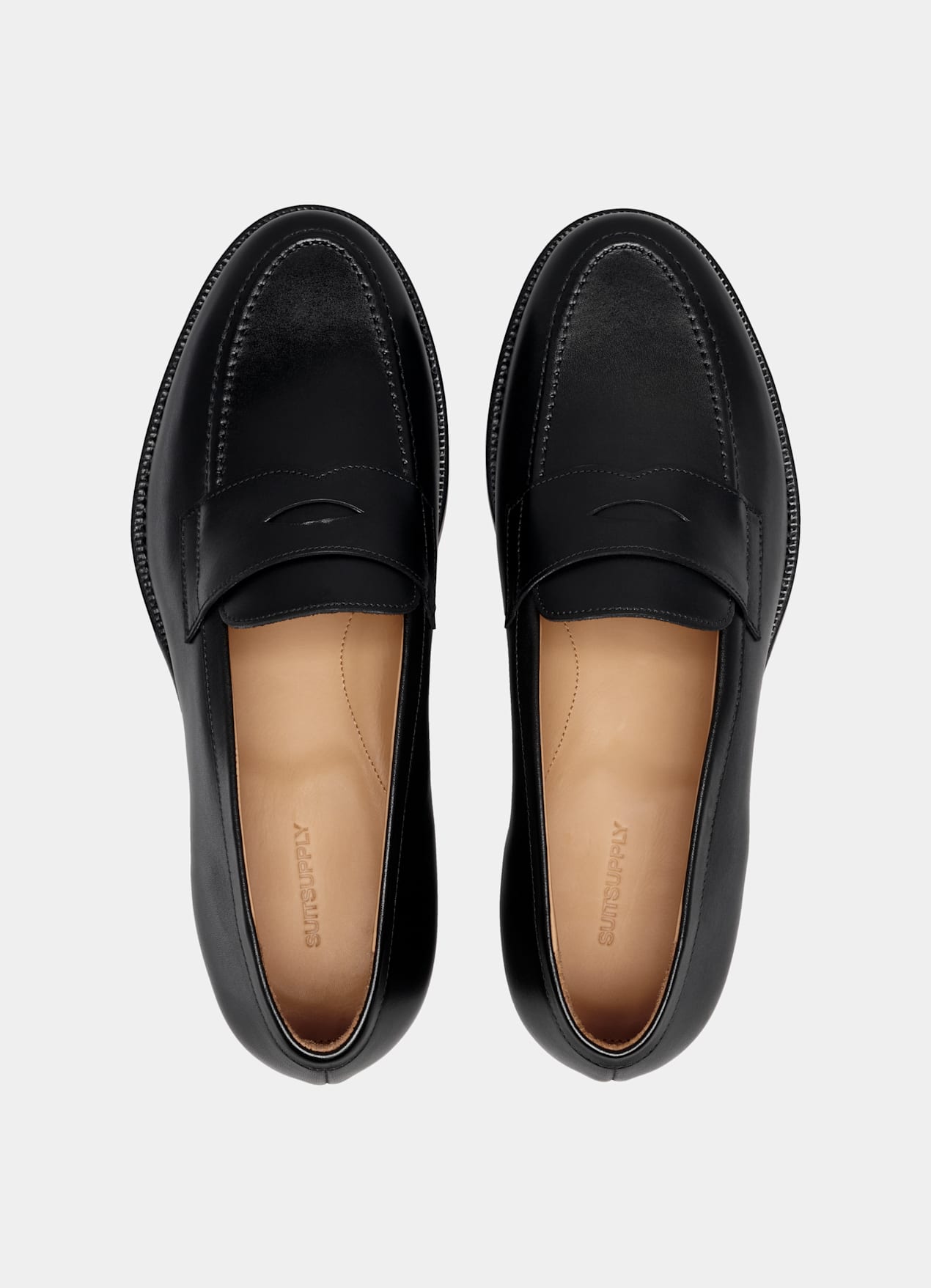 Mocassins penny noirs - Fabrication italienne