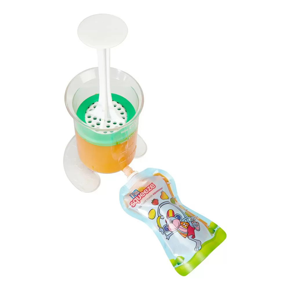 Fill 'n' Squeeze Starter Kit - 5 pouches & brush - 1 stk.