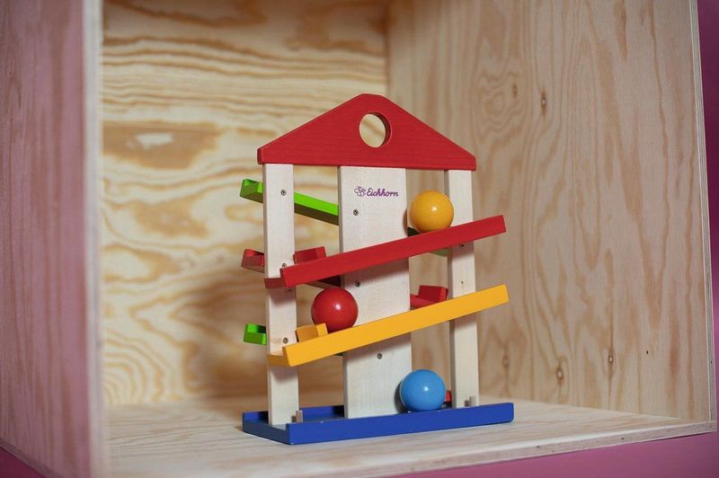 Eichhorn - Rollbahn - Knikkerbaan - Aantal Spelers (max.): 1