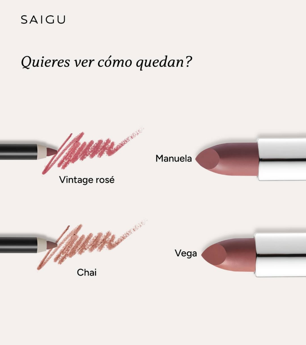 Saigu Cosmetics - Batom - Bloom
