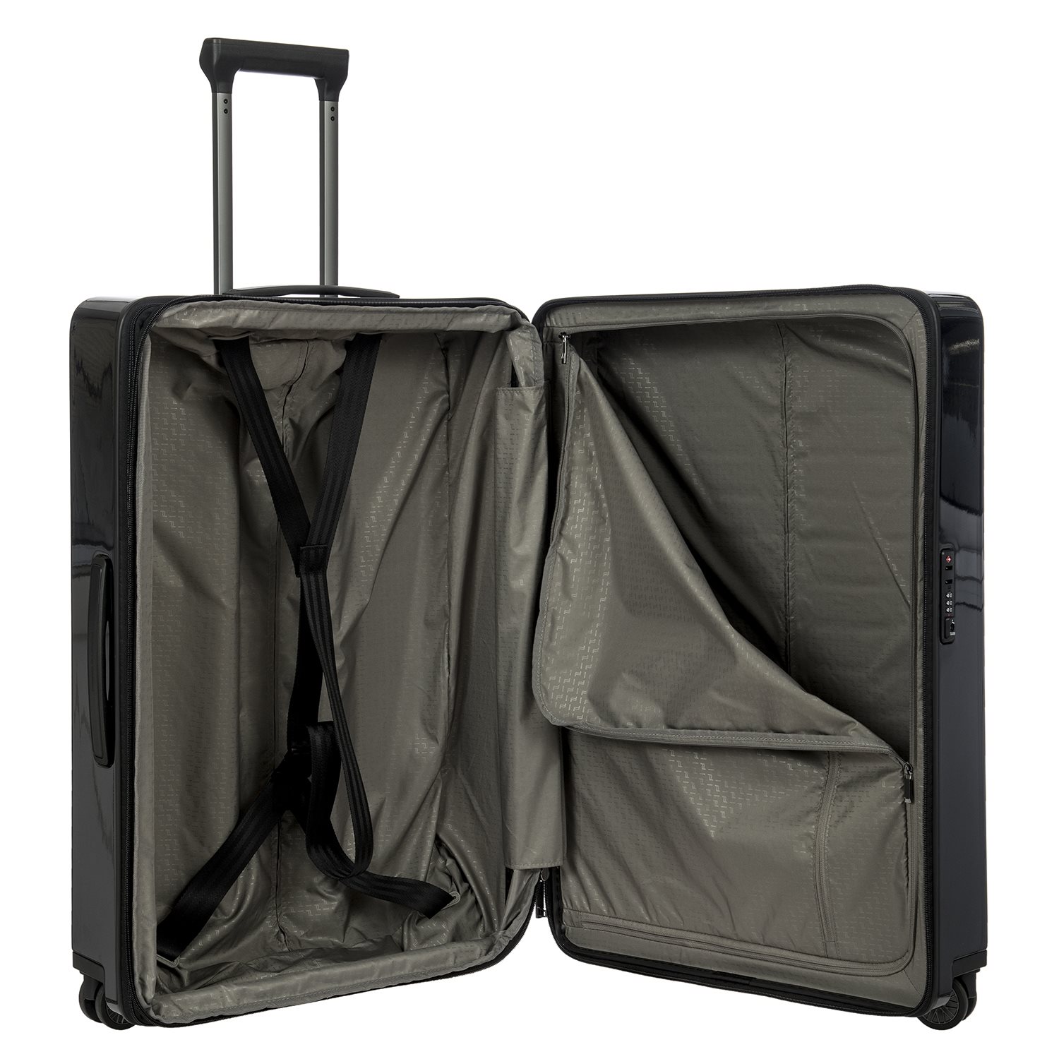 Porsche Design Roadster Hardcase 4W Trolley L shiny black