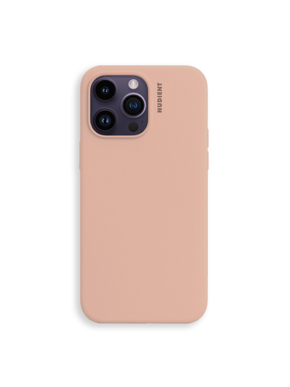 Base mobilcover iPhone 14 Pro | Silikone. | Peach | NUDIENT