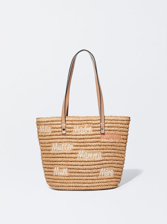 Pijama Shopper Feito à Mão - Bege