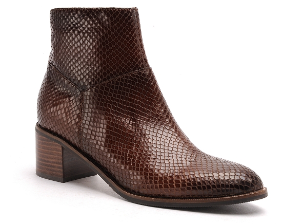 Mamzelle boots bottine talons femme talion marron