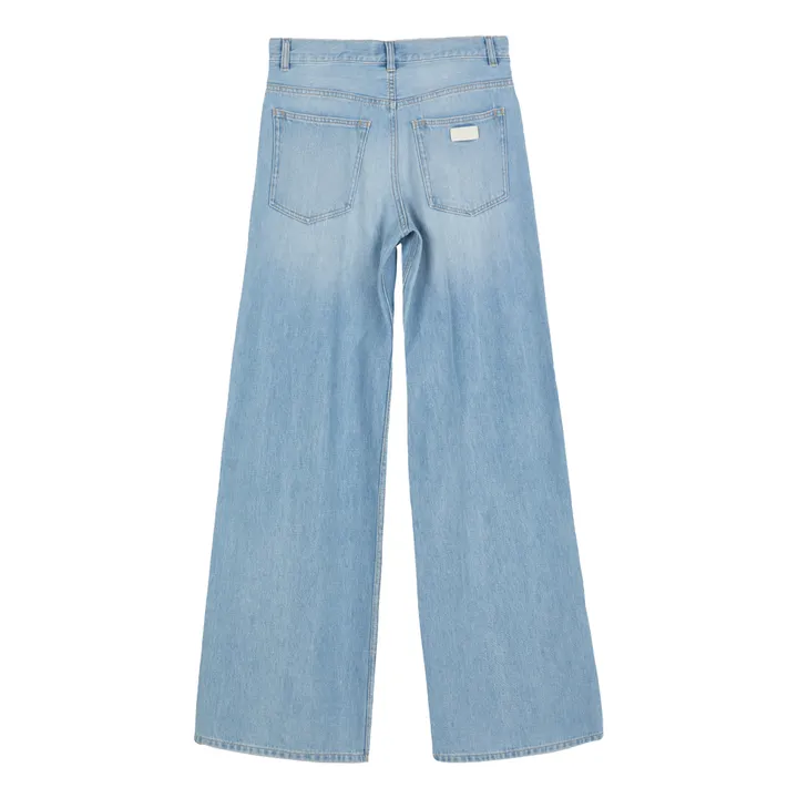 Finger in the nose Jean Wide Loose April | Denim bleached
