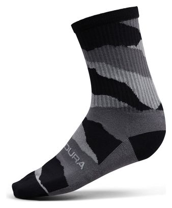 Chaussettes Endura Peak Camo Noir