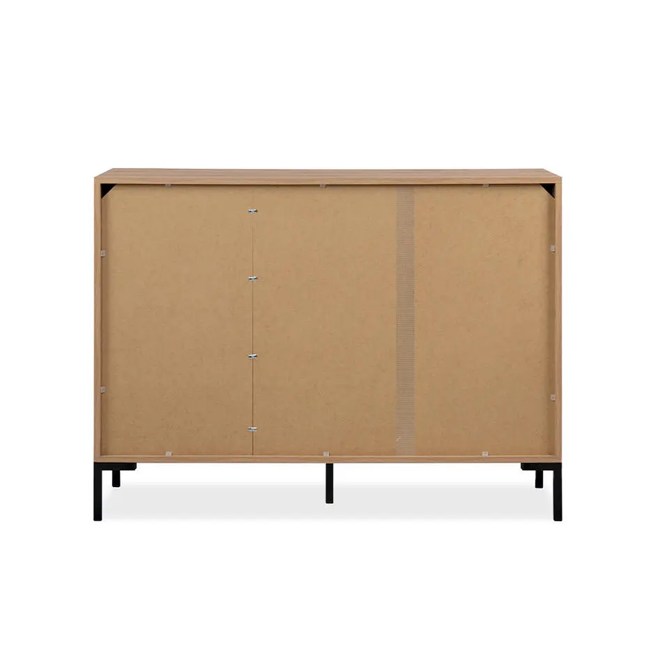 CALICOSY - Dressoir PLOCK - Licht hout - 87x120x40 cm