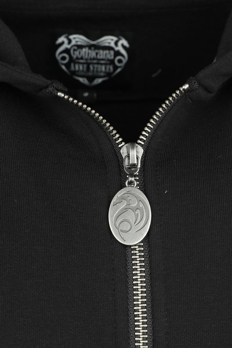 Gothicana X Anne Stokes - Veste à capuche | Gothicana by EMP Sweat-shirt zippé à capuche
