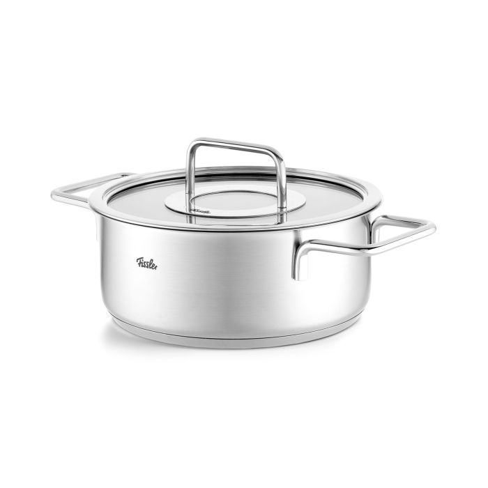 Fissler Pure Collection Bratentopf 20 cm mit Glasdeckel