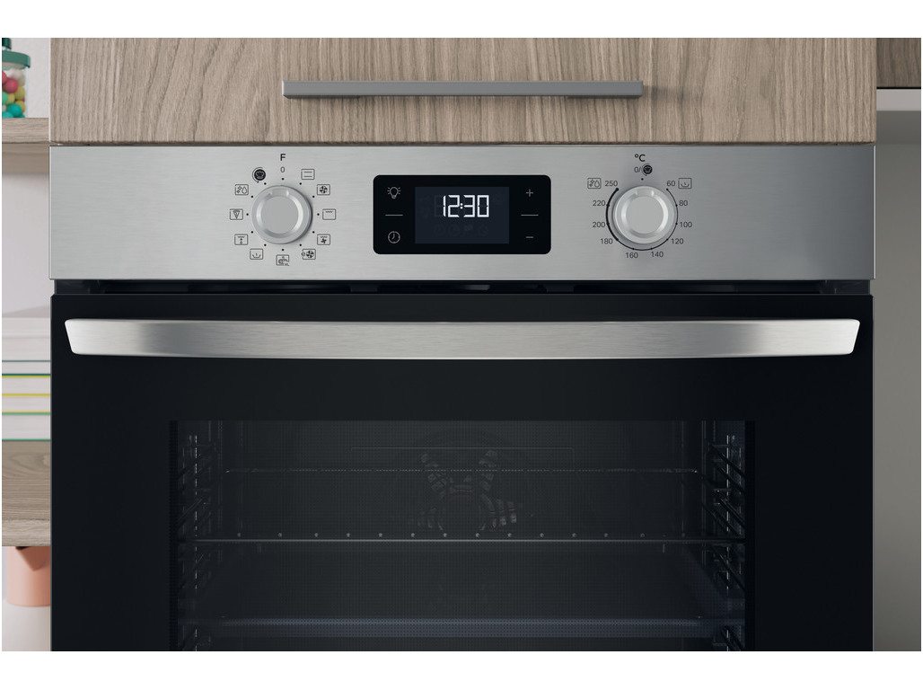 FORNO MULTIFUNÇÕES INDESIT IO 258H X INOX A  71L