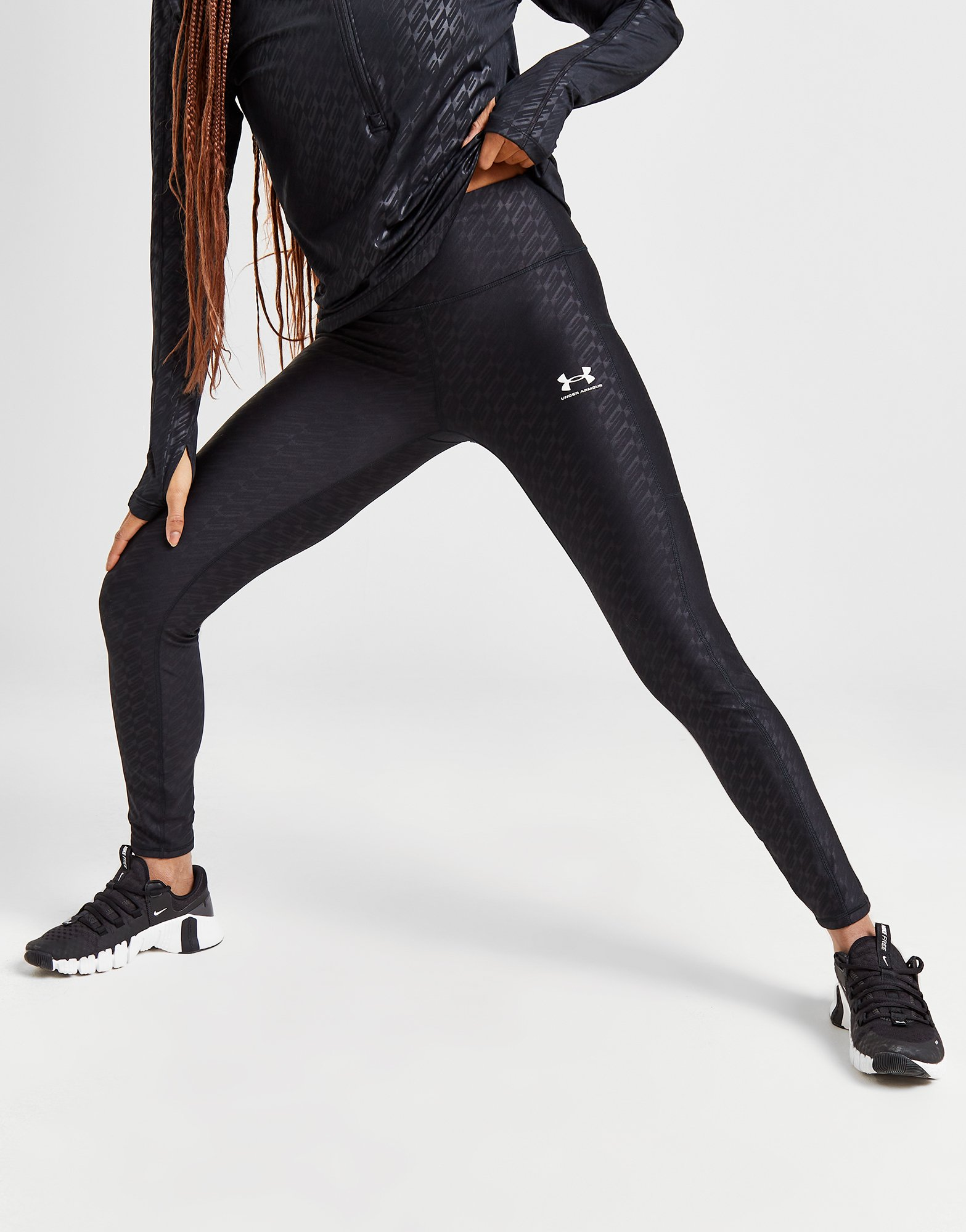Under Armour Legging Imprimé Emboss Femme