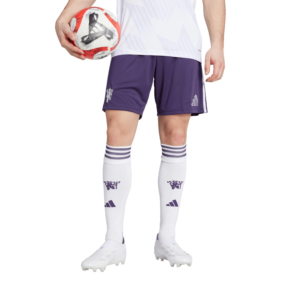 Calções adidas Manchester United Segundo Equipamento 2025-2026