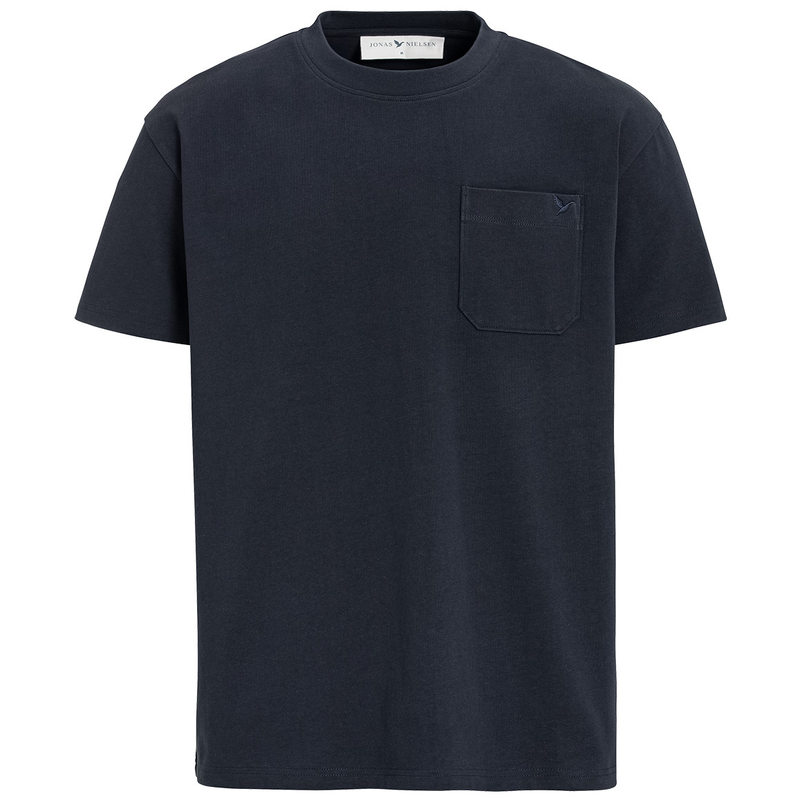 Jonas Nielsen Herren T-Shirt mit Brusttasche dunkelblau