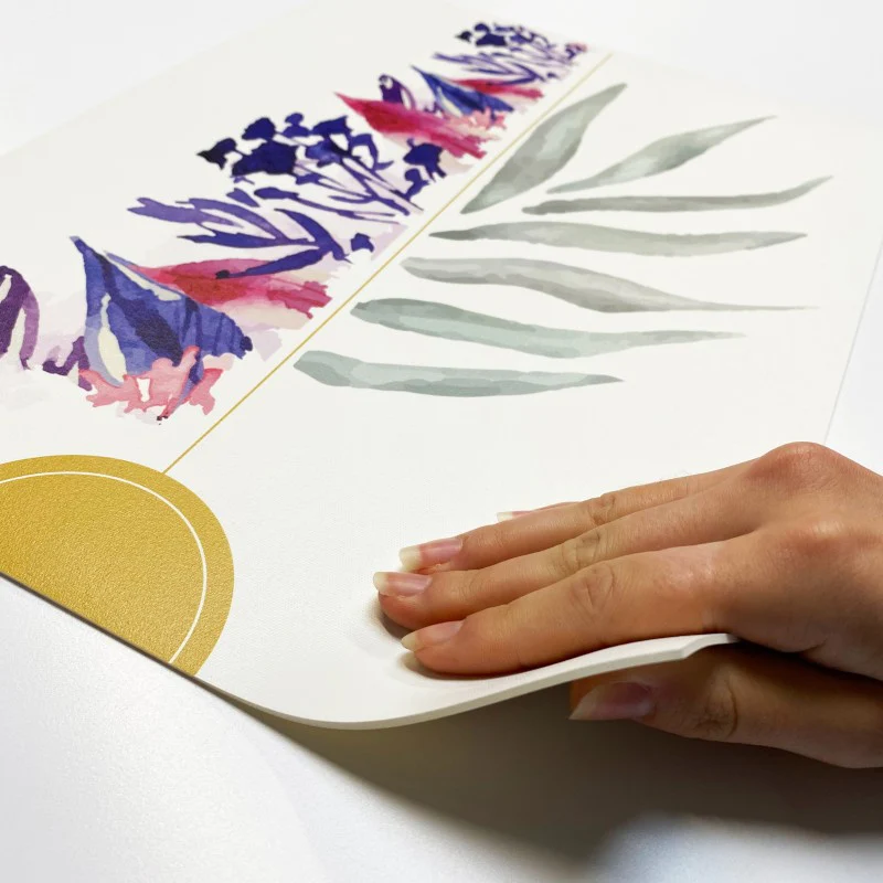 Lot de 4 sets de table L 40xl 30cm - PEINTURE FLORALE 99deco