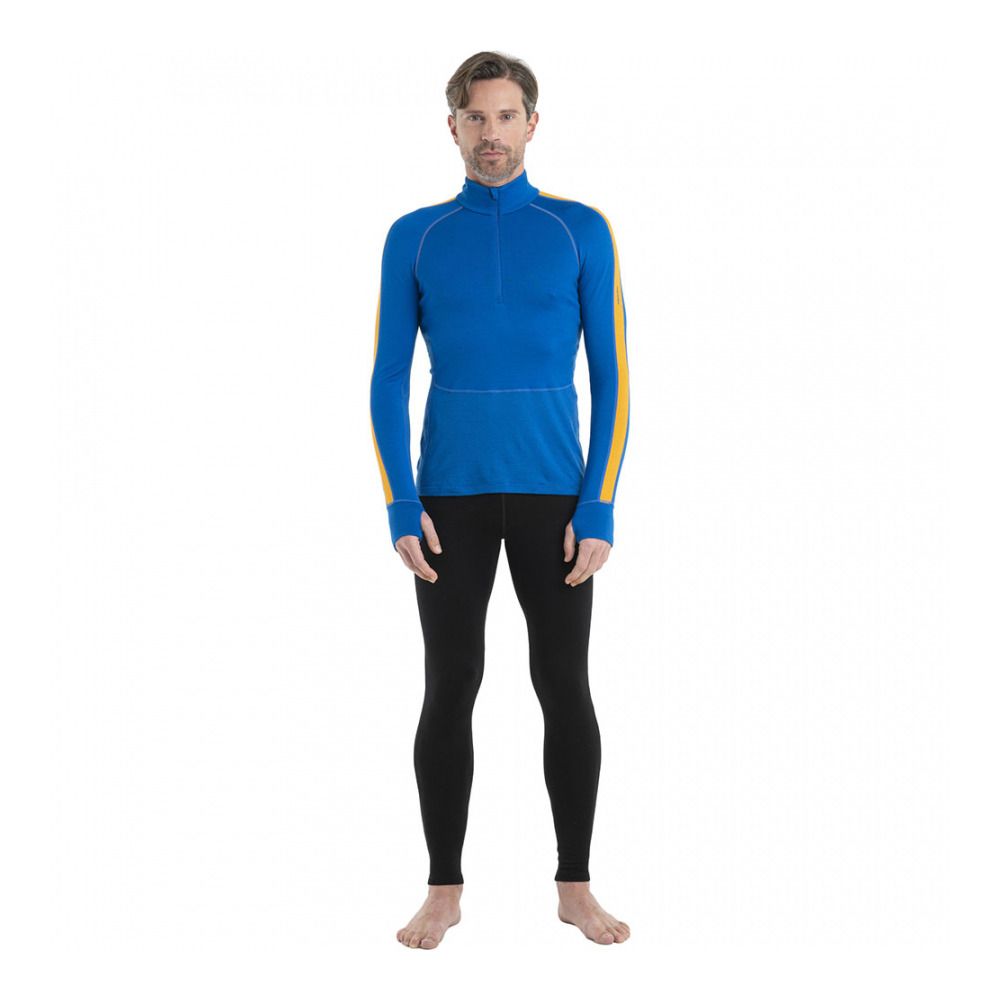 Icebreaker ZONEKNIT 260 - Sous-couche Homme lazurite/solar/cb