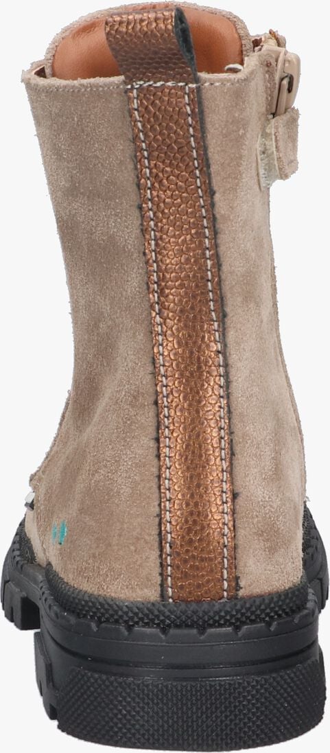 BUNNIESJR beige bunniesjr biker boots saar sterk