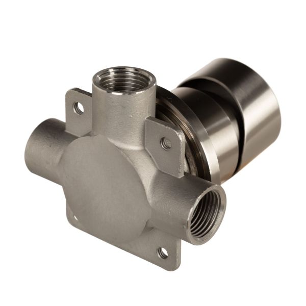 Beldeaux RVS inbouw hendel thermostatisch