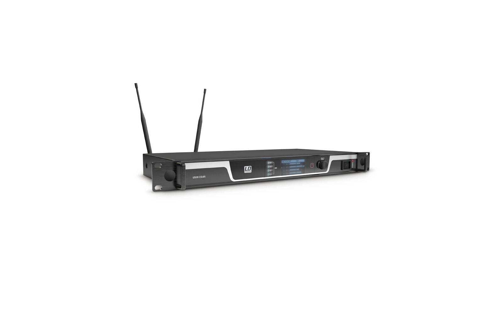 Konferenzsystem U508 CS 4<br>Kabelloses 4-Kanal Konferenzsystem