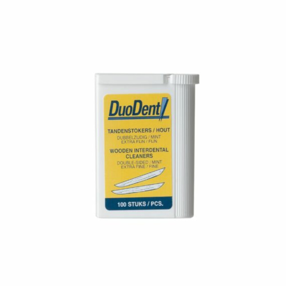 Duodent Houten Tandenstokers 580100 stuks