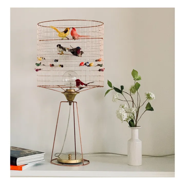 Mathieu Challières Lampe haute à poser volière