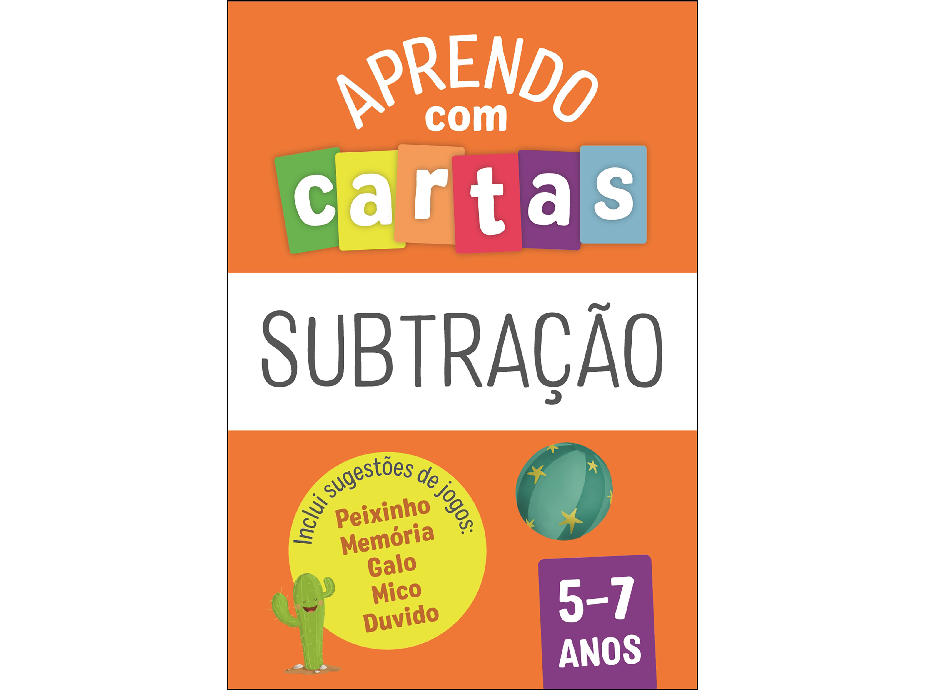 LIVRO APRENDO COM CARTAS: