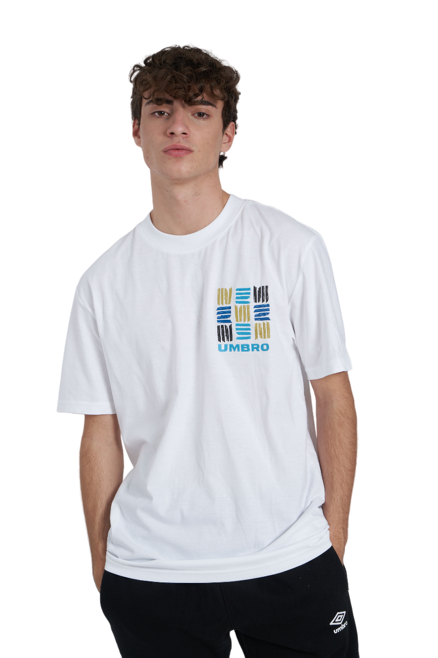Camiseta gráfica Umbro Archive branca