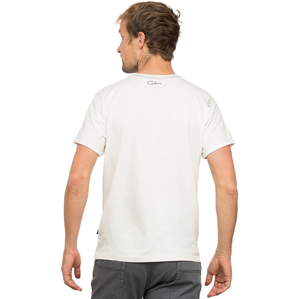 Chillaz Mountain Patch T-Shirt Herren weiß