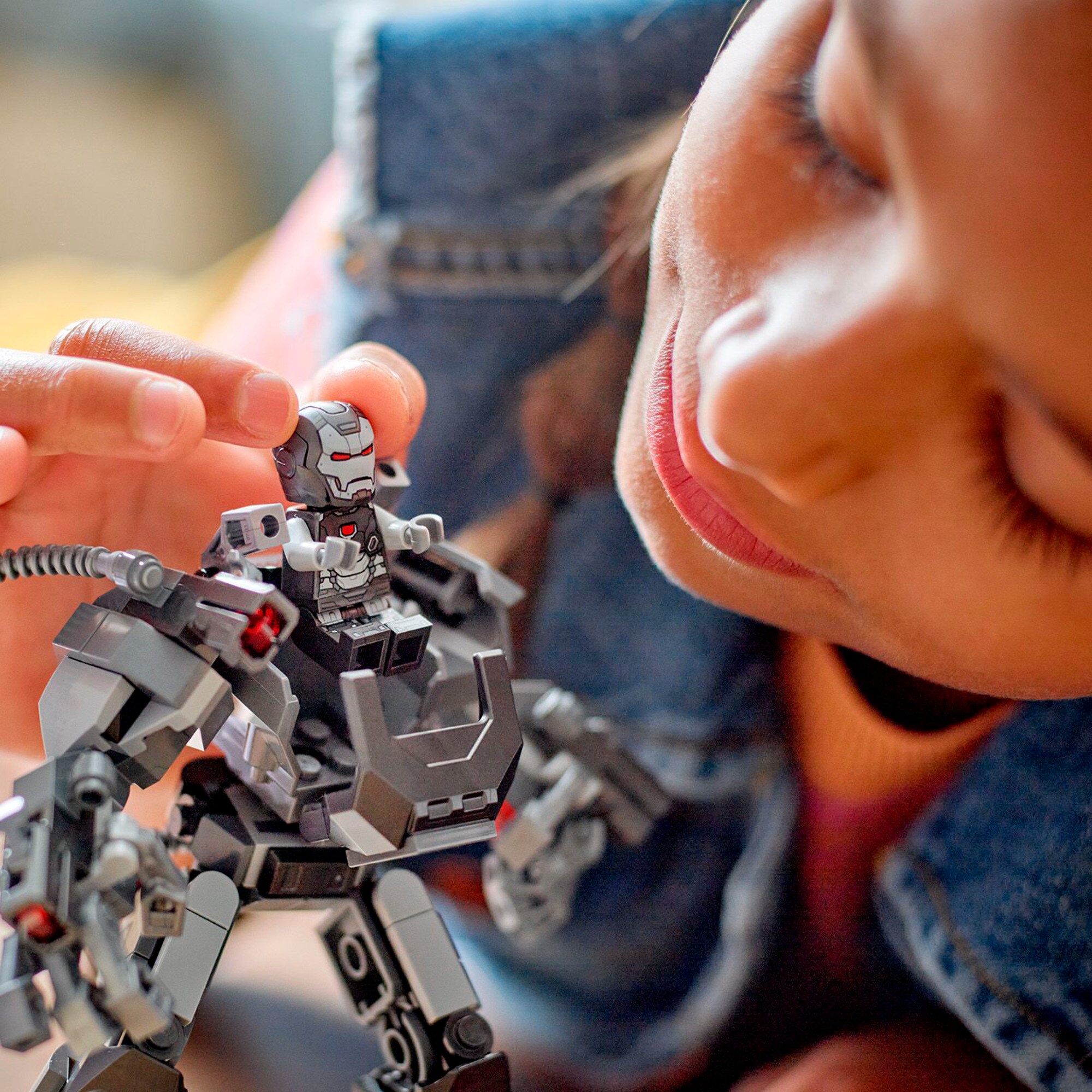 LEGO Konstruktionsspielzeug Marvel Super Heroes War Machine Mech