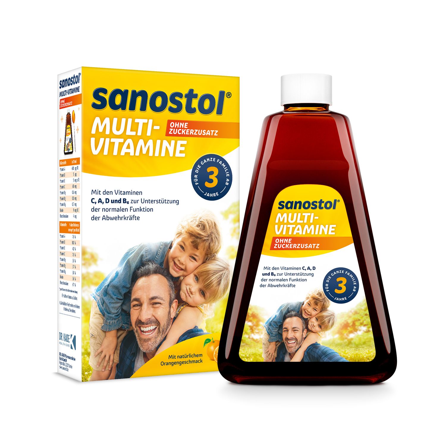 Sanostol® Multi-Vitamin ohne Zuckerzusatz