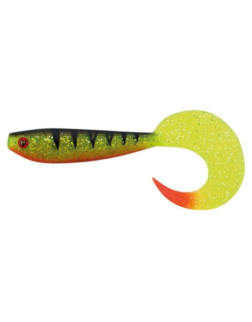 Fox Rage Pro Grub 12cm 4.75 Inch Uv Perch X 25pcs - Softbait -