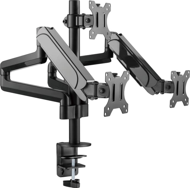 Essentials Triple Spring skærm-arm (sort)