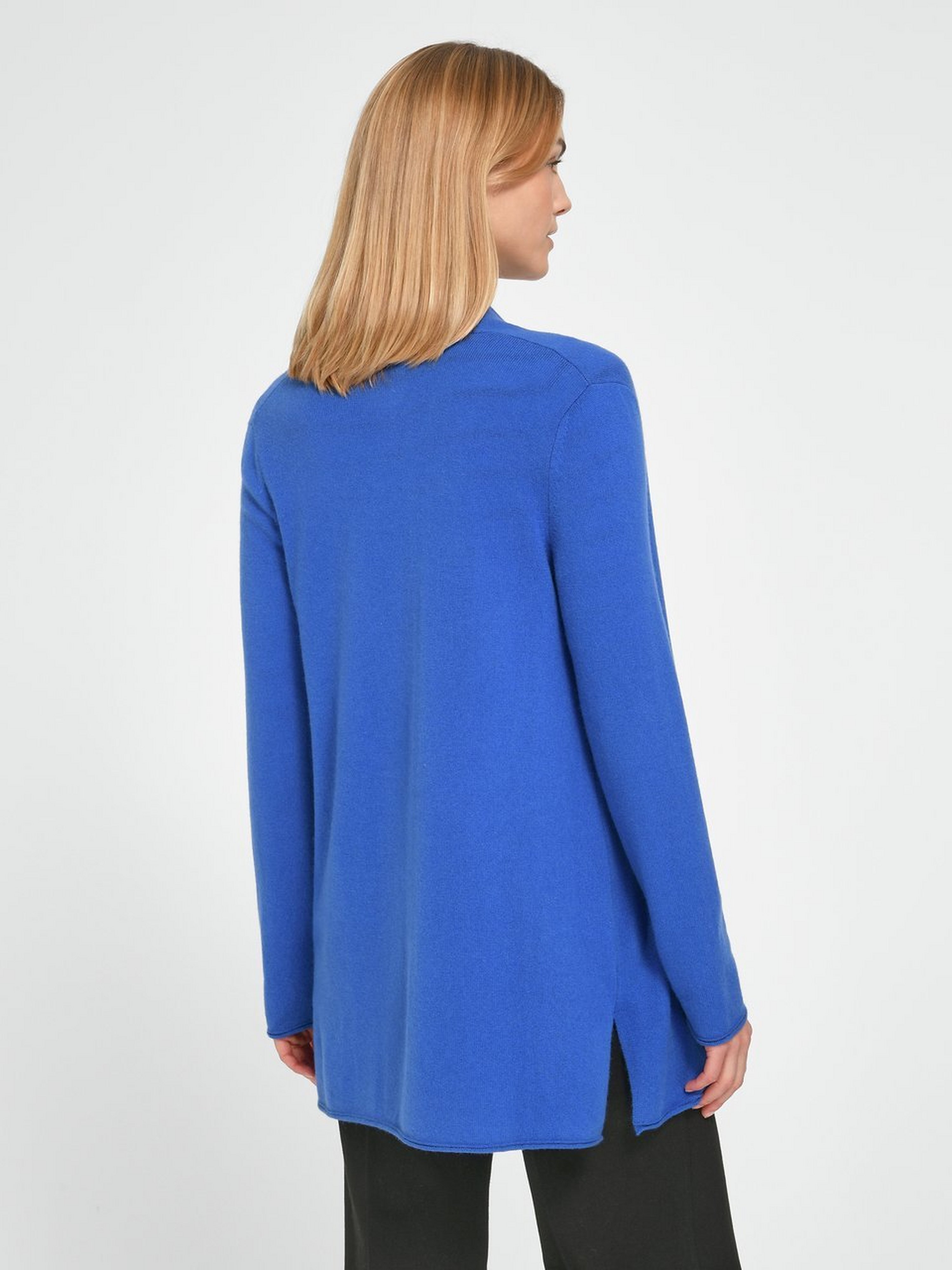 Strickjacke aus Schurwolle und Kaschmir