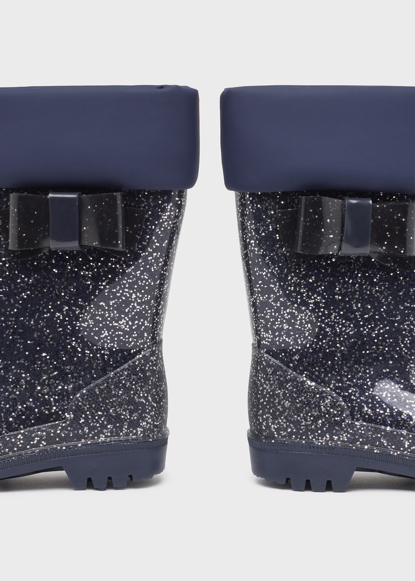 bota de chuva infantil com glitter