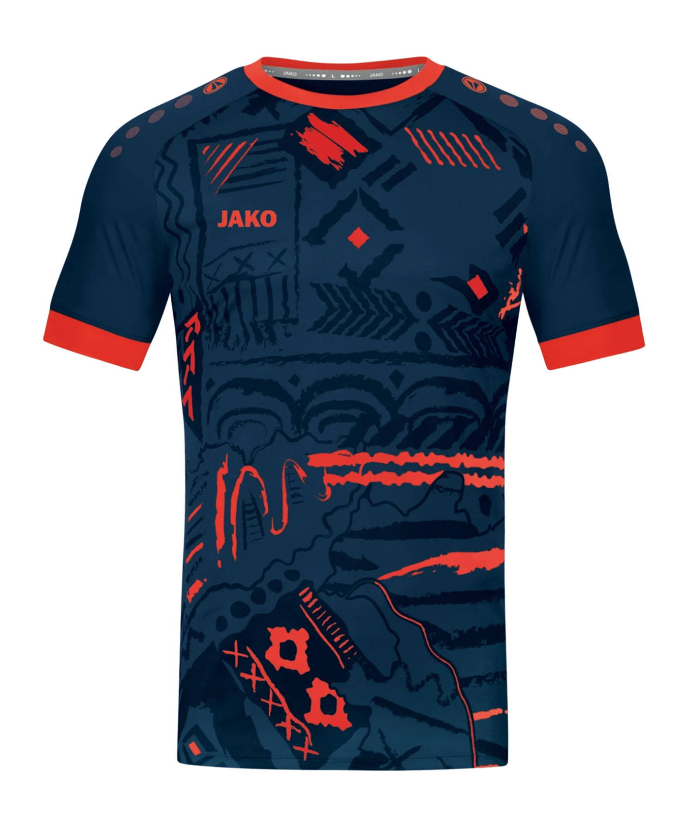 JAKO Tropicana Trikot Blau Orange F932