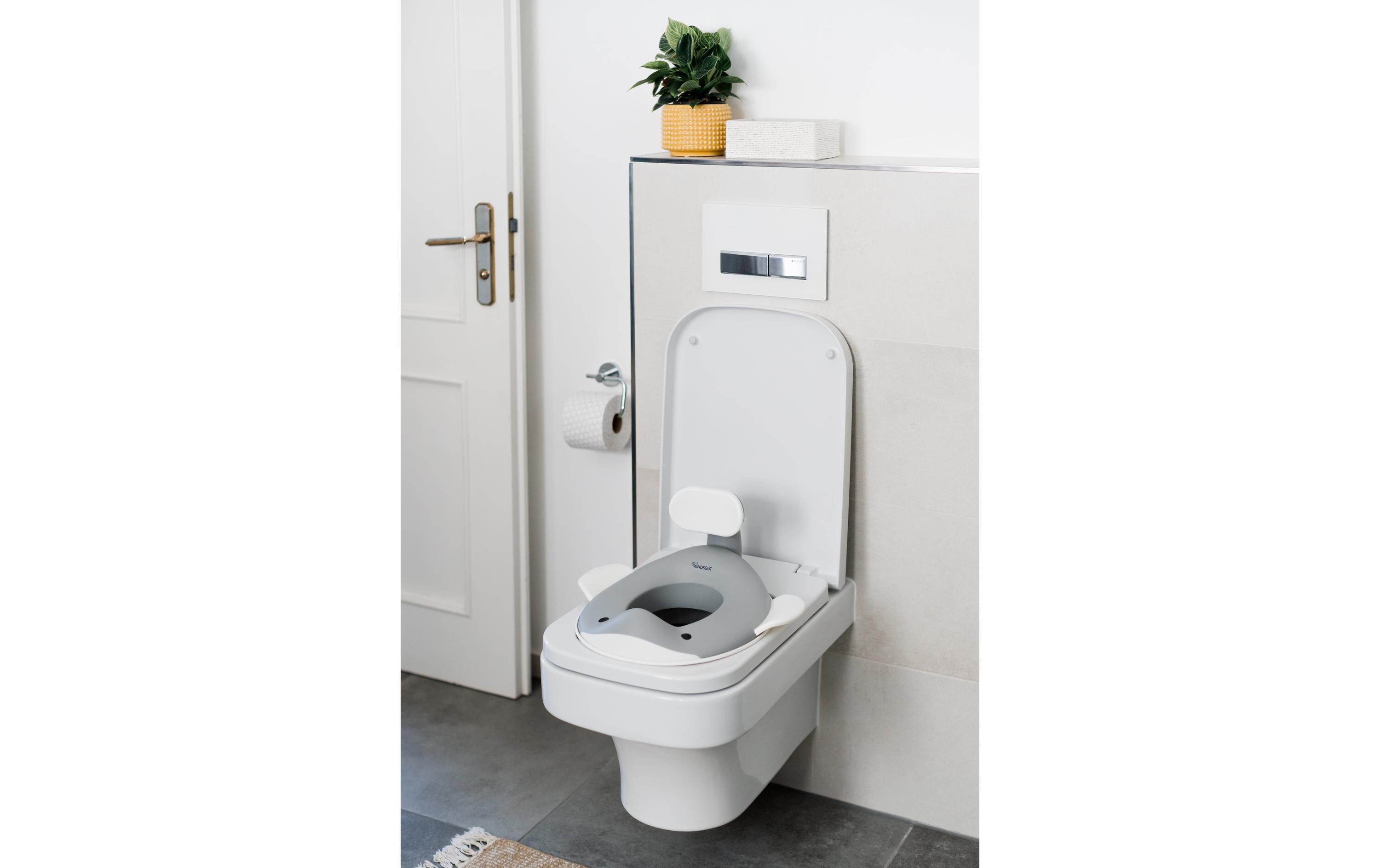 Toilettensitz Wal DunkelgrauToilettensitz für Kinder