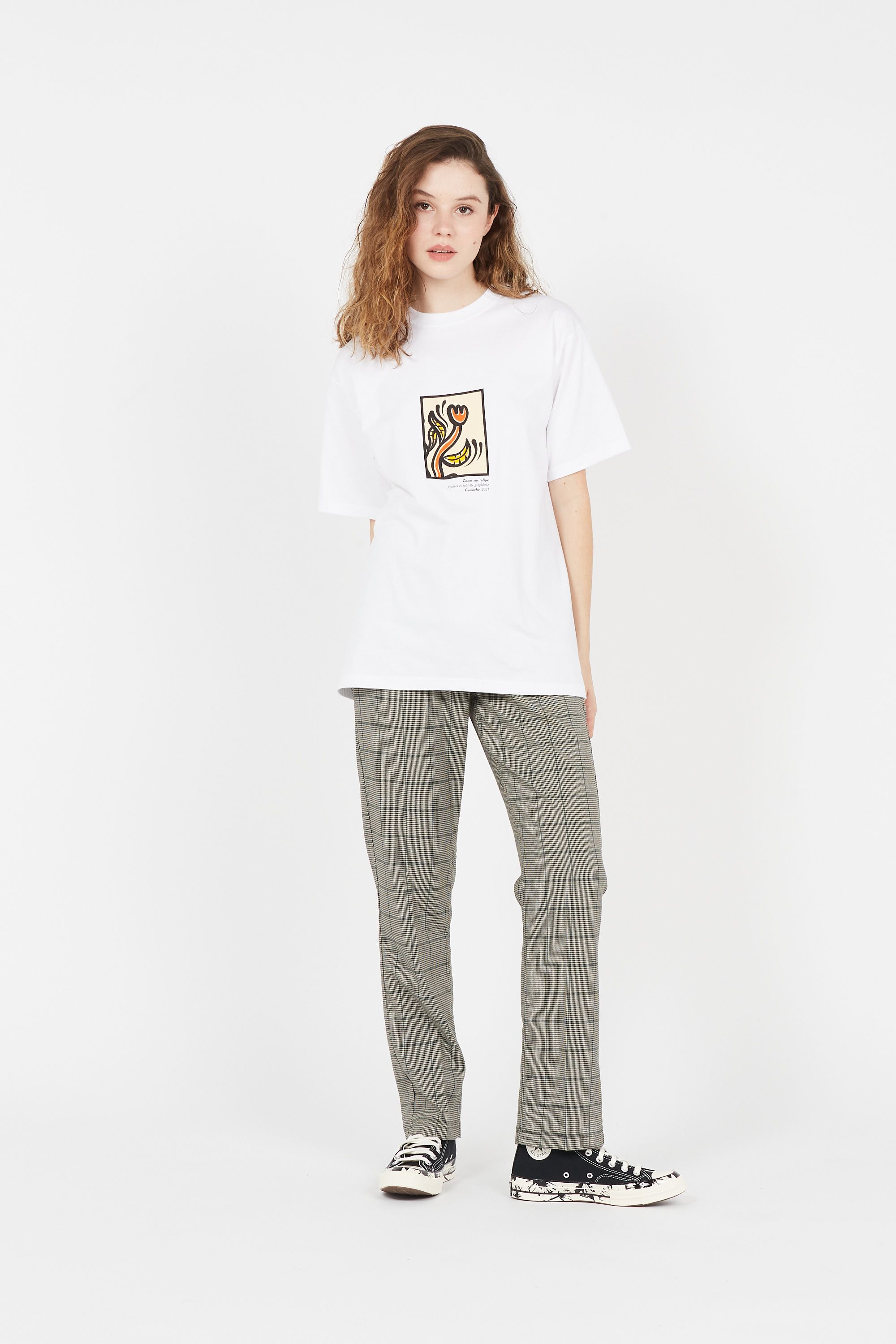 OBEY Pantalon droit  UPSIDE Gris