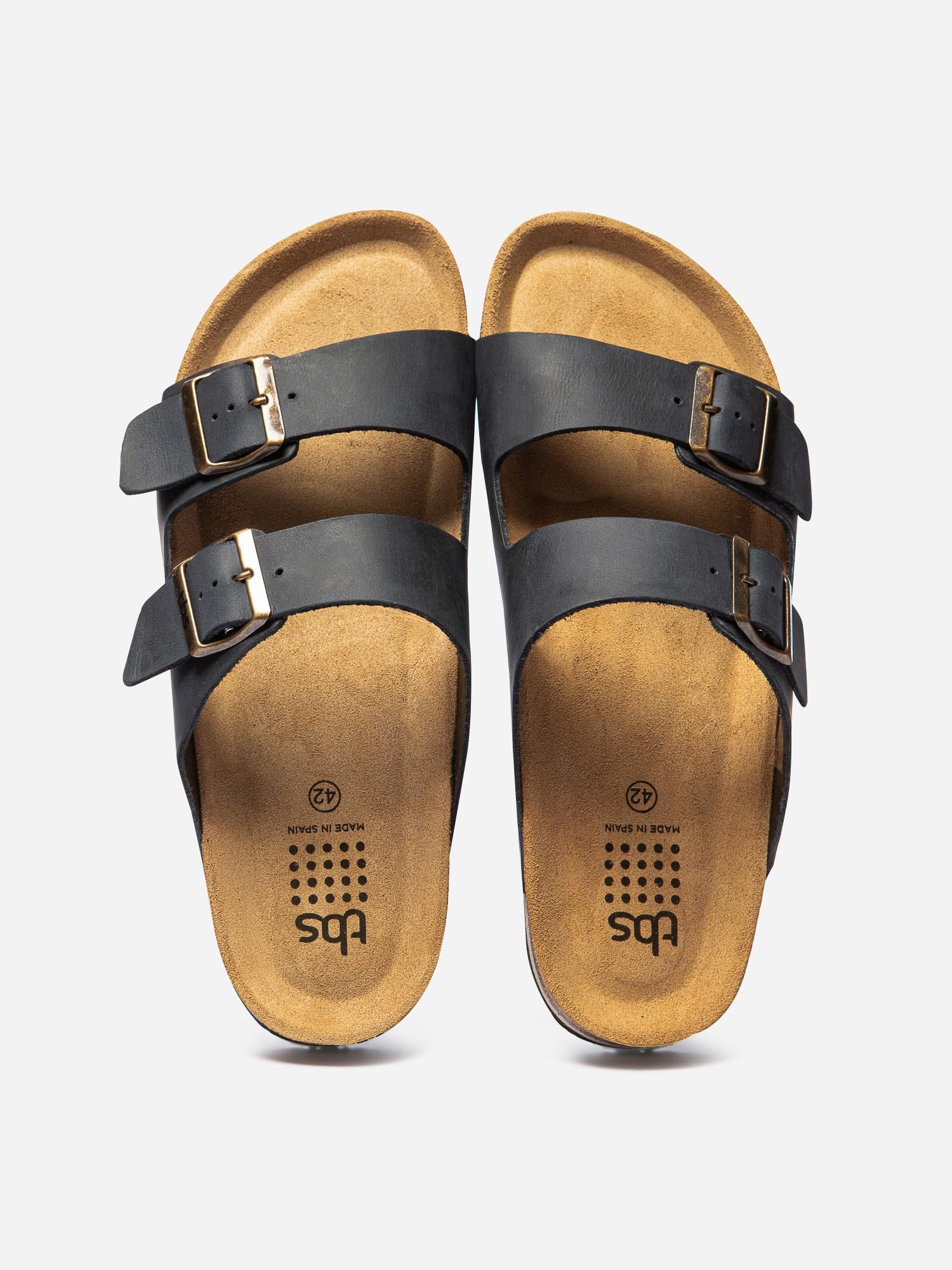 Mules Homme Casual Cuir Marine