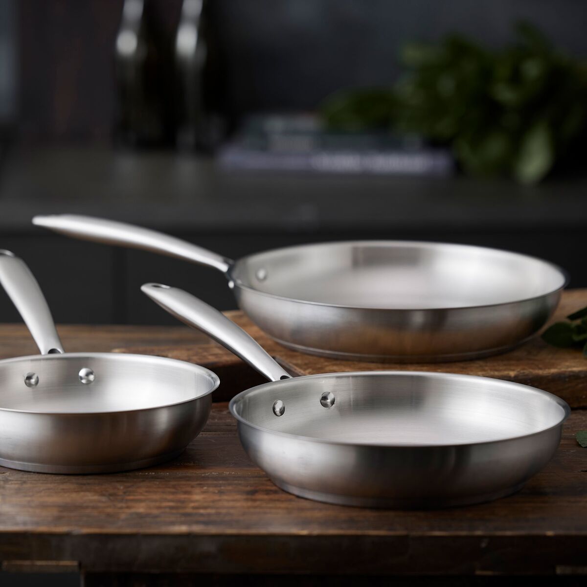 Roya stekepanne 20 cm, rustfritt stål