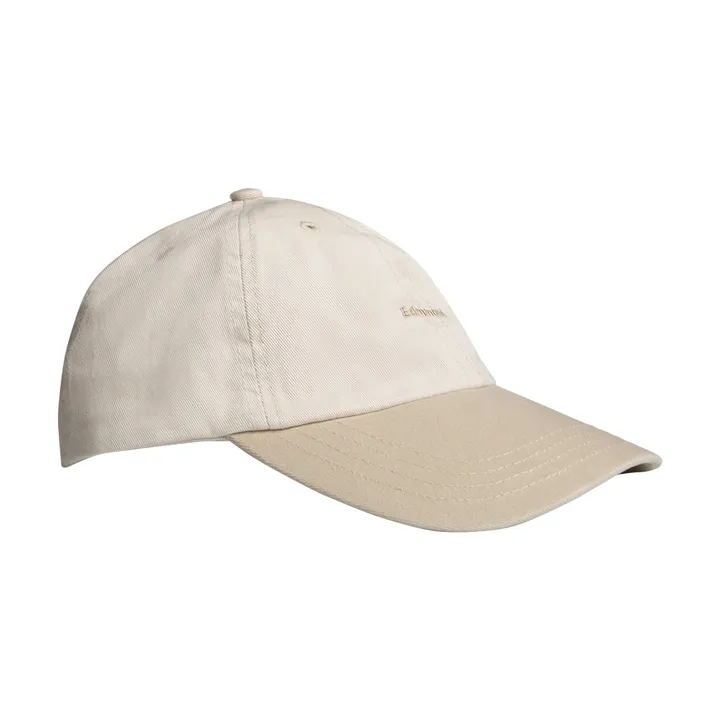 Edmmond Studios Casquette Bicolore Logo | Ecru