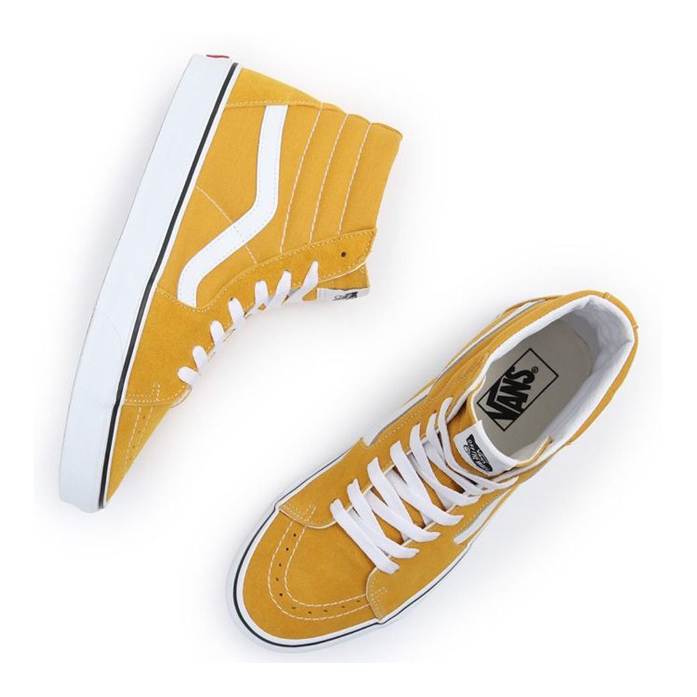 Vans SK8-HI - Sneakers color theory golden yellow