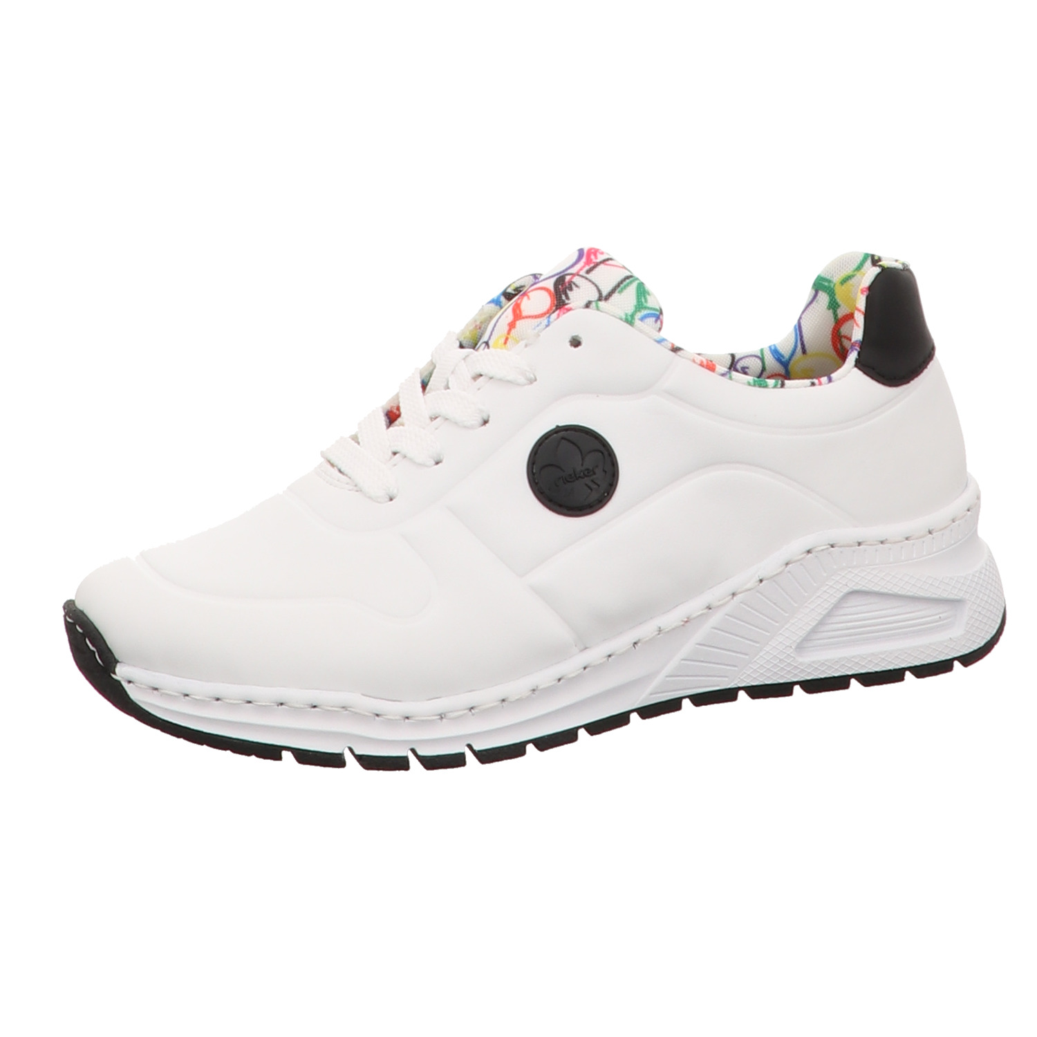 Rieker Sneaker weiss/weiss kombi