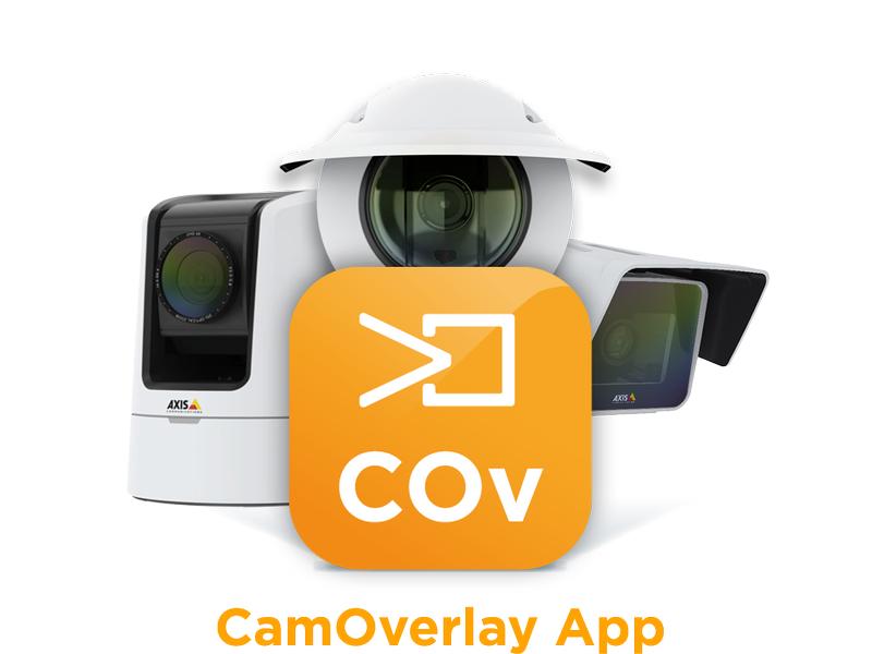 Camstreamer CamOverlay App für AXIS Netzwerkkameras CamOverlay App