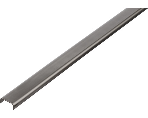 U-profiel roestvrij staal 16x10x1,5 mm, 2 m