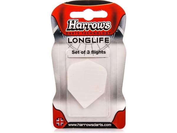 Harver Longlife fjær hvite 3 stk. (000098)